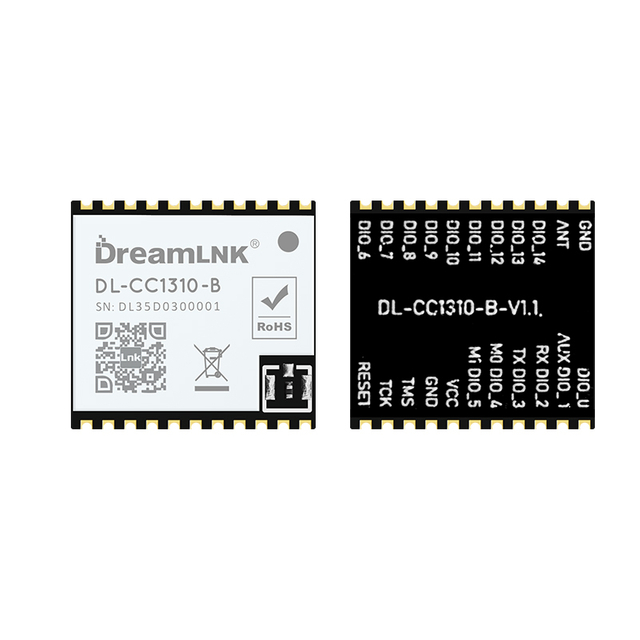 433Mhz Wireless Transparent SoC Transceiver Module TI CC1310 Chip