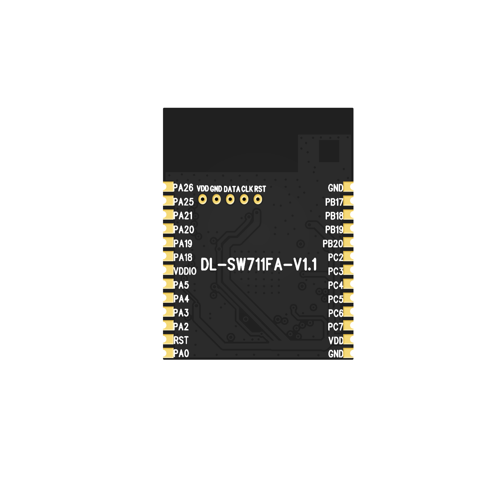 Dual-band (Wi-Fi 6 + BLE5.0) Wireless SoC Module (Realtek RTL8711F SoC Based)