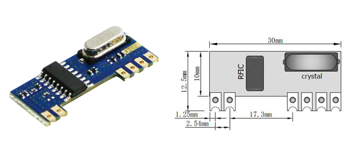 RF Receiver Module without MCU