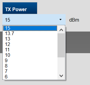 CC1310 RF parameters Setting 2