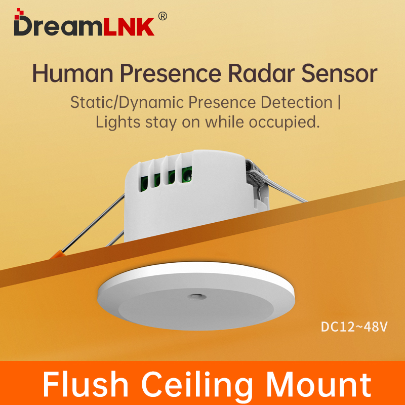 24G Microwave Human Presence Radar Sensor Passive DC Version