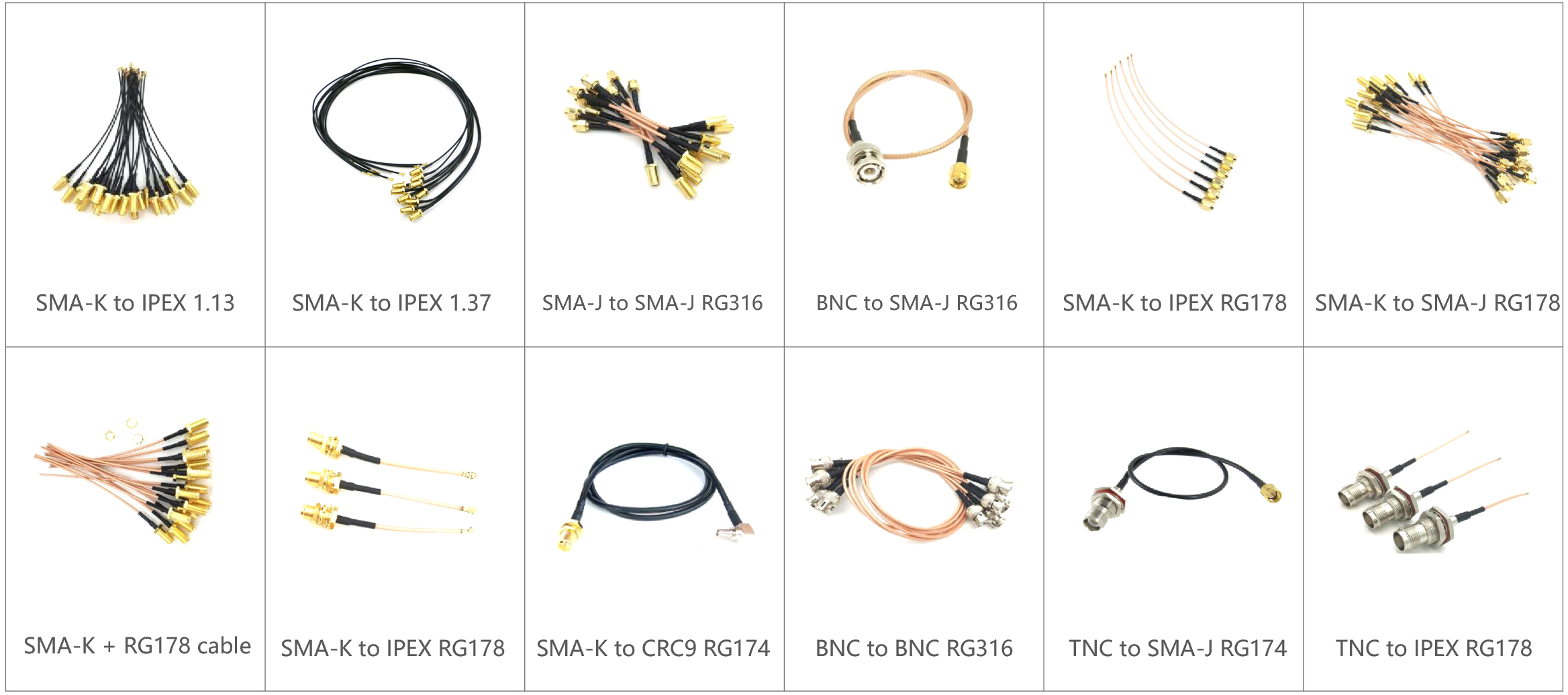 RF connectors