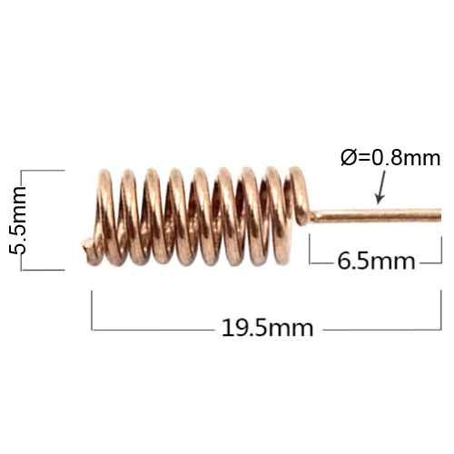 868Mhz Spring Antenna