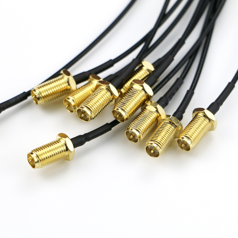 SMA to U.FL(IPEX) Extension Connector with 500MM RF Coaxial Cable (1.13mm)