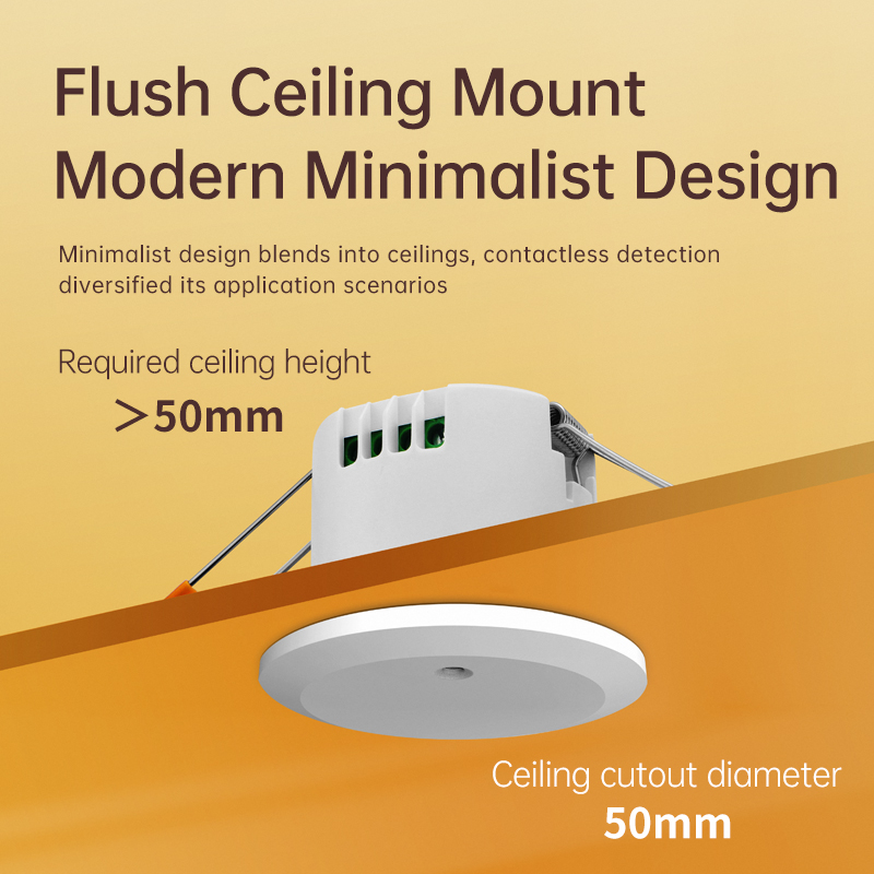 24G Microwave Human Presence Radar Sensor Active AC Version