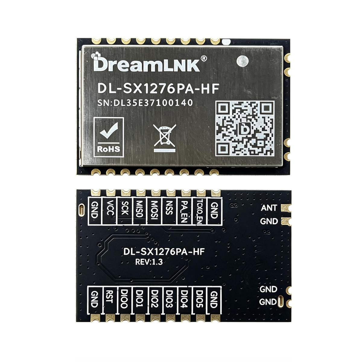 DL-SX1276PA-HF LoRa module, SX1276 RF module with PA