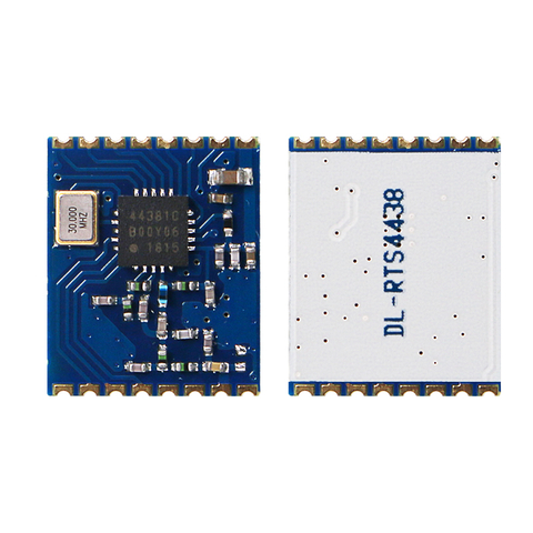 High-performance FSK Transceiver Module with Silicon Labs Si4438 Chip