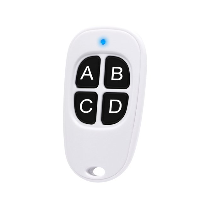 MCU 4-Key Remote Control 433M Goose Egg Shape